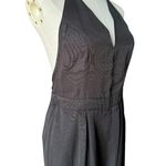 PINKMINK Take Care Backless Halter Neck Jumpsuit in Black size medium Photo 10