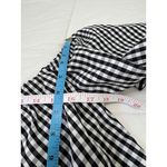WAYF Gingham Pattern Ruffle Sleeves Off the shoulder Blouse Small preppy Photo 6