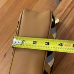 Spartina 449 NWT Linen & Leather Cosmetic Bag Photo 7