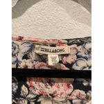 Billabong V-Neck Multicolor Long Sleeve Floral Mini Dress Photo 1