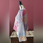 Moon & Madison Large Fuzzy Cropped Flower Sweater NWT Photo 3