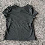 AQUA Cut Out Ribbed Tee Photo 4