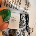 Knox Rose  Black and Cream Paisley Blouse Photo 5