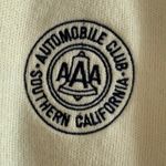 70s Vintage Palm Beach Sports AAA Southern California V Neck Women's Sweater Black Size L Photo 2