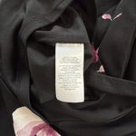 Ralph Lauren  Pink Purple Floral Black 3/4 Bell Sleeve Stretch Crepe Dress Size 2 Photo 12