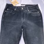 Anthropologie Corduroy Pants Washed Black Size 29 Photo 3