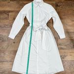 Stradivarius Stradivarious Button Down Bow Belted Dress Photo 7