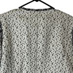 Classiques Entier  Women's Navy Blue‎ White Coat Jacket Blazer 3/4 Sleeve XL Photo 5