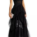 BCBGMAXAZRIA  NWT Tulle Corset Gown 12 Photo 0