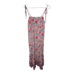 Solersun Pink Floral Adjustable Strap Maxi Dress // Size XL Photo 4