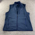 Patagonia  Fleece Vest Women XL Blue Full Zip Pockets Outdoor Casual Gorpcore Photo 0
