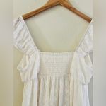 Wild Fable New  Lace Dress sz L White/Prl Photo 6