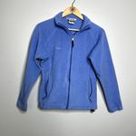 Columbia Blue Full Zip Fleece Jacket Photo 3