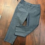 Ann Taylor  Factory The Ankle Signature Grey Subtle Pattern Dress Pant Size 8 Photo 4