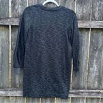 Lou & grey  Balloon Sleeve Sweatshirt Dress Black XS Photo 4