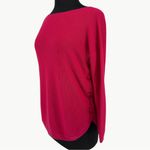 Sézane NWT  Clément Jumper Merino Wool Cotton Sweater | Sz Small | Fuchsia Pink Photo 11