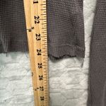 Cloth & Stone XS Gray Ribbed Long Sleeve Modal Blend Stretch Top Minimalist Soft Photo 7