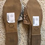 Saks 5th Avenue Snakeskin Sandals  Photo 1