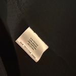 Eileen Fisher Blazer Jacket Medium Black Viscose Blend Waffle Knit Open Front Photo 3