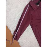 London Fog 90s Vintage  Women's Trenchcoat Red with Green Plaid Lining Size 6 Photo 14