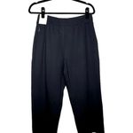 Nike Yoga Luxe Women’s Cropped Fleece Training Pants in Black Size Small Photo 9