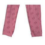 Victoria’s Secret PINK Thermal Waffle Knit Jogger Pants Top Set Soft Begonia XS Photo 9