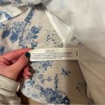 Joie  Blue & White Floral Maxi Tiered V Neck Dress Photo 5