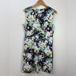 Lands' End Multicolor Floral Midi Dress size 12 Photo 2