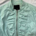 Last Kiss  Cropped Leather Jacket - Size Medium Photo 10