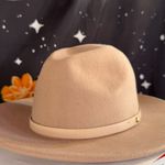 Free People NWOT  - Wythe Leather Band Felt Hat Photo 1
