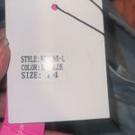 The Style Between Us  Denim Destructed Shorts Sz 14 Photo 6