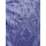 MPG Capri Pant Women Medium Purple Active Geometric Print Gym Yoga Run Hike Bike Photo 3