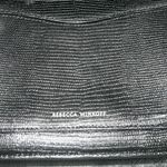 Rebecca Minkoff  Love Too Black Leather Embossed Crossbody Handbag Photo 5