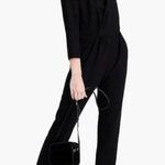 J.Crew 365 Black Gyro Wrap Front Suited Jumpsuit 10 Photo 0
