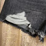 KanCan USA KanCan Wayne black raw hem high rise distressed shorts 11/29 NWT Photo 7