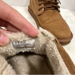 American Eagle outfitters Brown Suede Fur-Lined Boots! Size 10 Photo 5