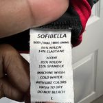 Sofibella Women’s Red/Black tennis top Photo 2