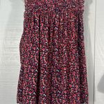 Michael Kors Blue Floral Sleeveless Top Size XL EUC Photo 0