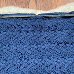 Forever 21 Blue Lace Bodycon Mini Skirt Size Small Photo 2