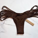 SKIMS NWT  Rhinestone Swim Strappy Bikini Bottom Photo 0