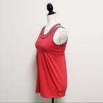 Lole Coral Gray Ella Tank Organic Cotton Built in Sports Bra Photo 5
