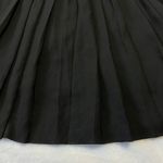 Leith Surplice V-Neck Long Sleeve Pleated Dress Size Small LBD Photo 10