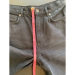 COS  Black Jeans Women's 26 Wide Crop 3/4‎ High Rise Straight Minimal Capsule Photo 12