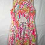 Lilly Pulitzer Colorful Floral Whiting Cutout Back Shift Dress in Scuba to Cuba Photo 5