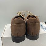 NEW LANDS END Brown suede oxfords tie casual shoes Size 10 Photo 3