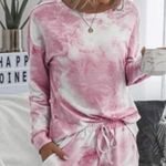Pink Tie Dye Jogger Set Photo 2
