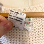 Vintage cottagecore country wear knit colorful sweater White Size M Photo 7