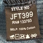 POL New Sea Blue Distressed Frayed Corduroy Boho Button Front Jacket Size S Photo 5