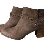 Indigo rd. Sammy Tan Suede Ankle Booties Photo 7
