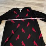 Catherines CATHERINE’S Black And Red Sparkle Cardinal Scoop Neck Sweater- Size 1X 18/20W Photo 9